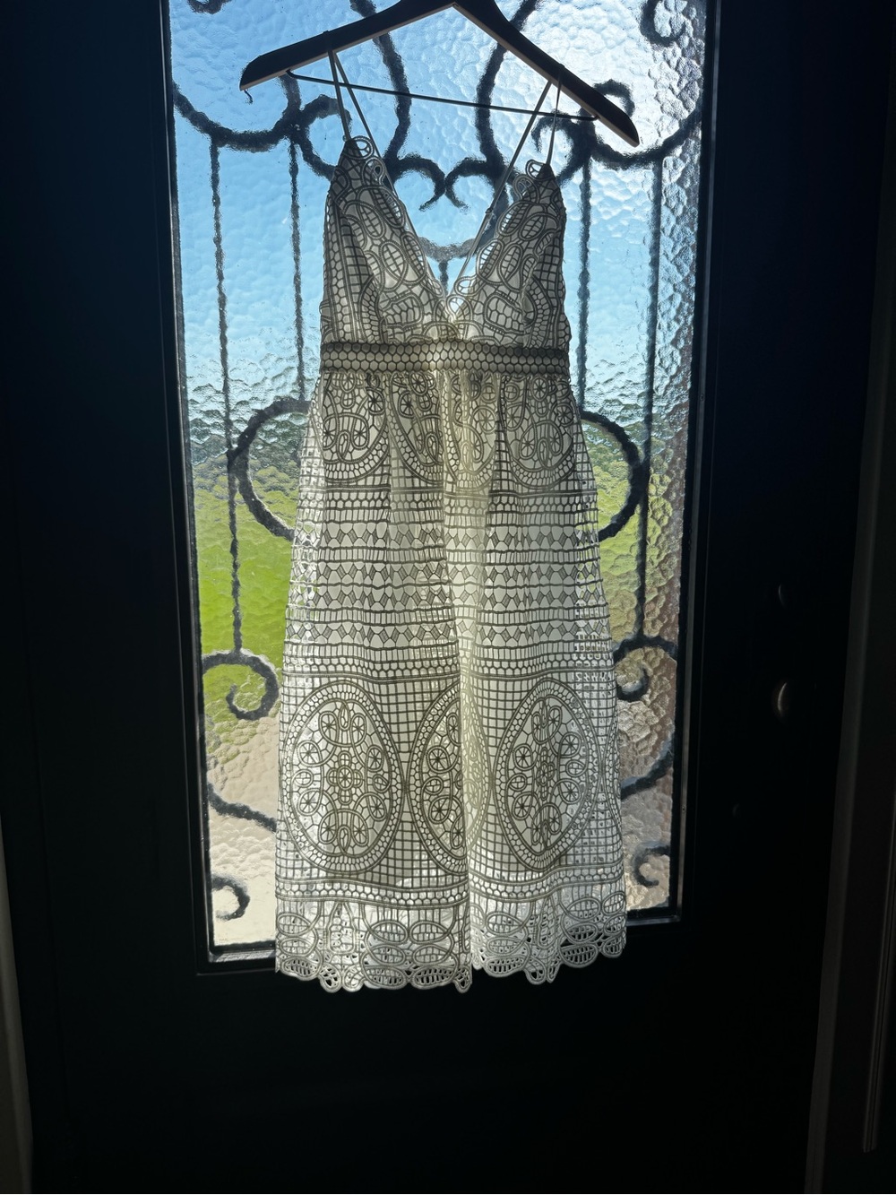 NWOT Bardot Versailles White Crochet Lace Midi Dress | Revolve LWD - Picture 13 of 13
